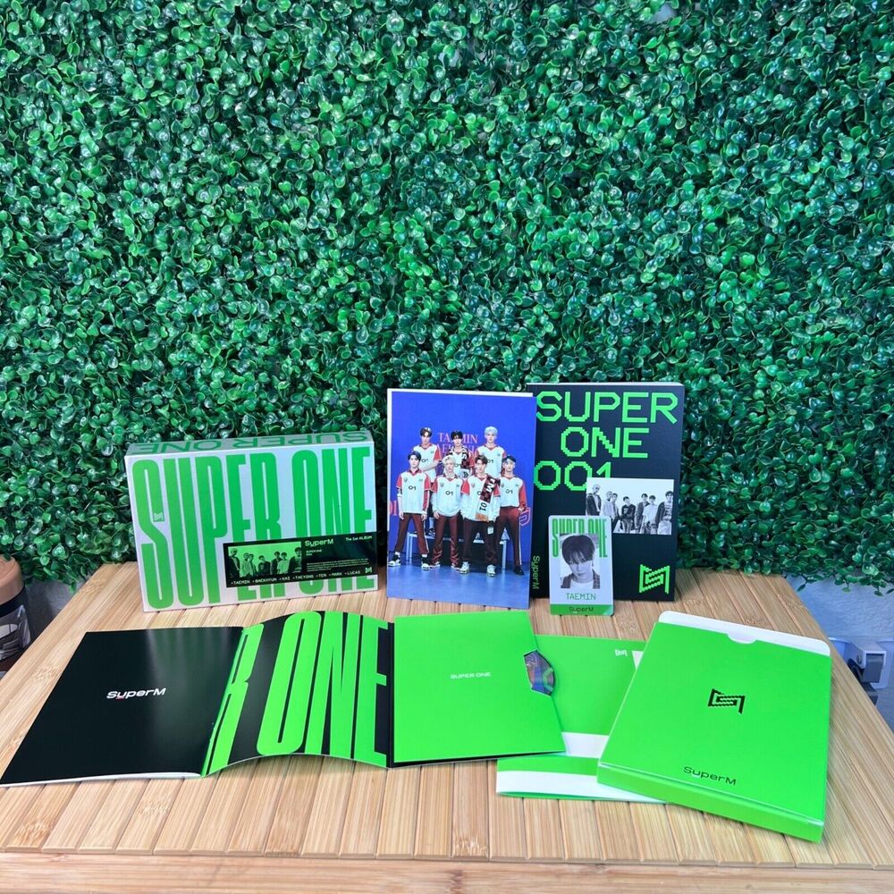 SuperM Super One 1st Album CD with Folded Poster - One Version